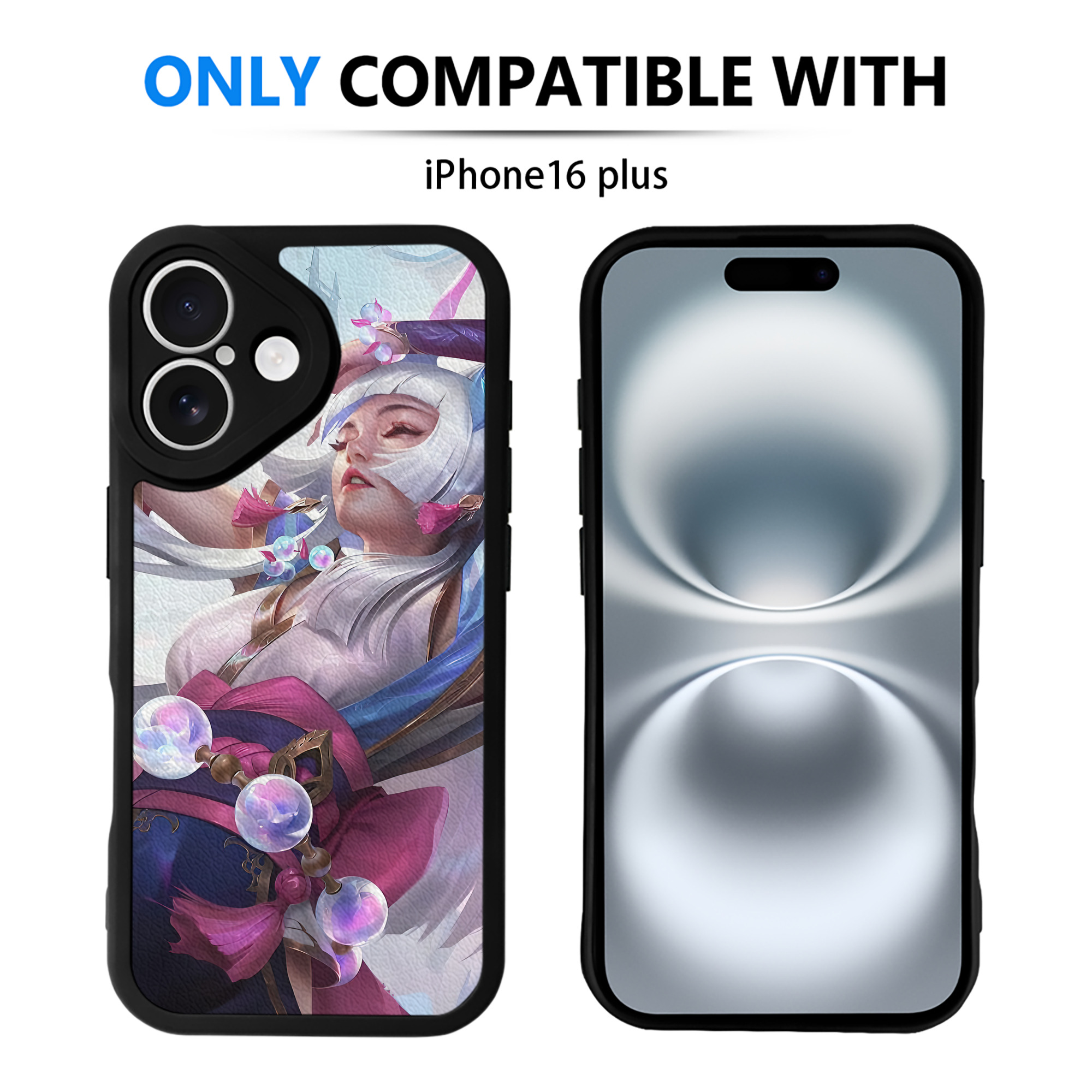 リーグ・オブ・レジェンド League of Legends LOL 【iPhone 16シリーズ対応】シリコンスマホケース（レザー調） 材質：シリコン